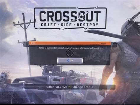 crossout server status.